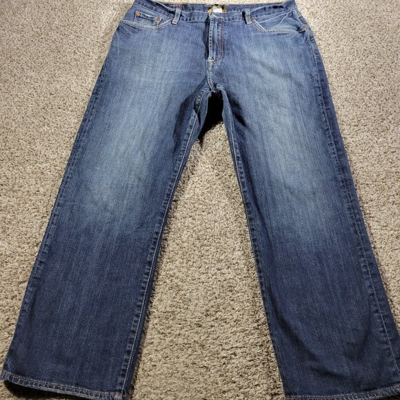 Lucky Brand Other - Lucky Brand Jeans Mens 38x30 Blue 181 Relaxed Straight Casual Dark Wash